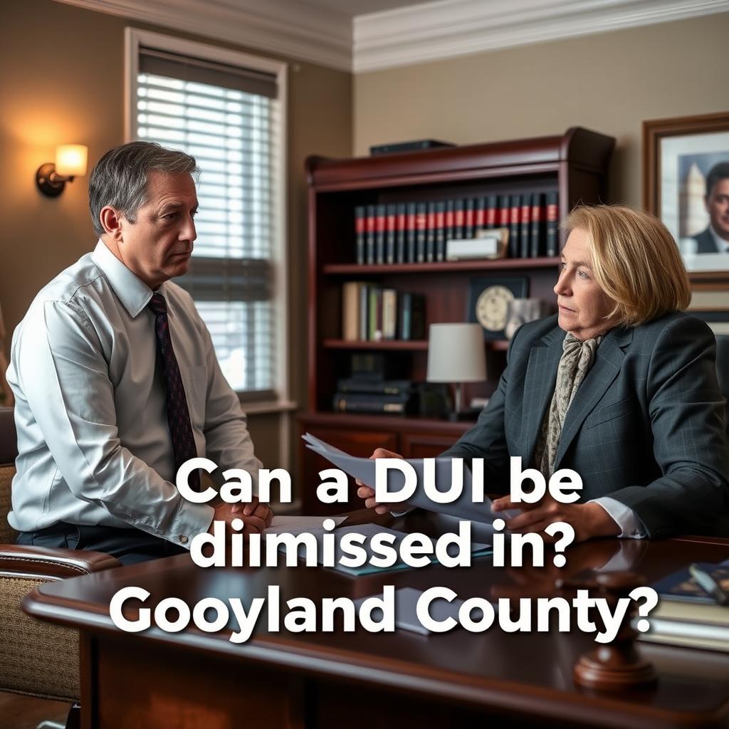 Can a DUI be dismissed in Goochland County