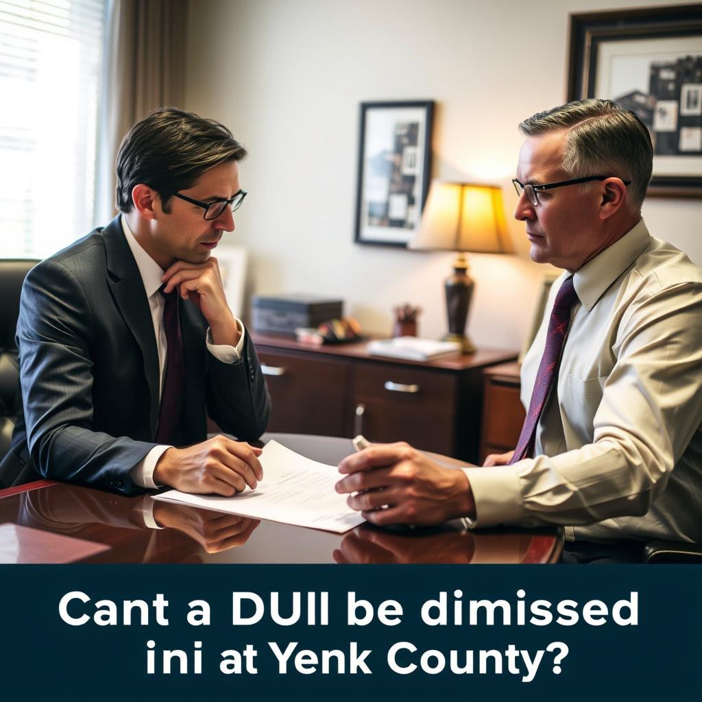 Can a DUI be dismissed in York County