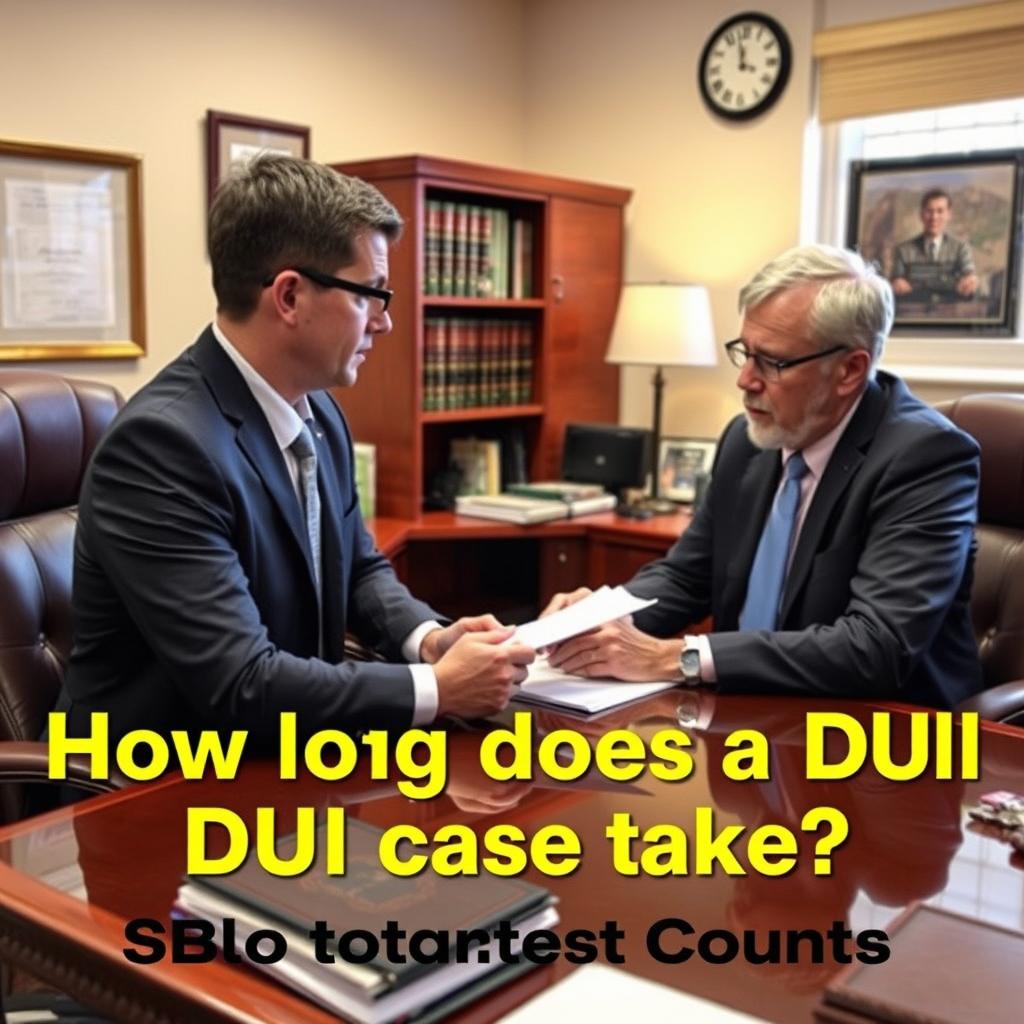 How long does a DUI case take in Botetourt County