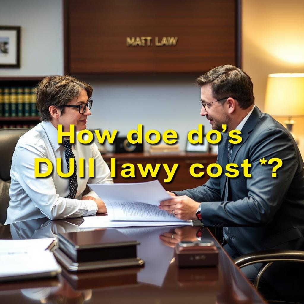 How much does a DUI lawyer cost in Frederick County
