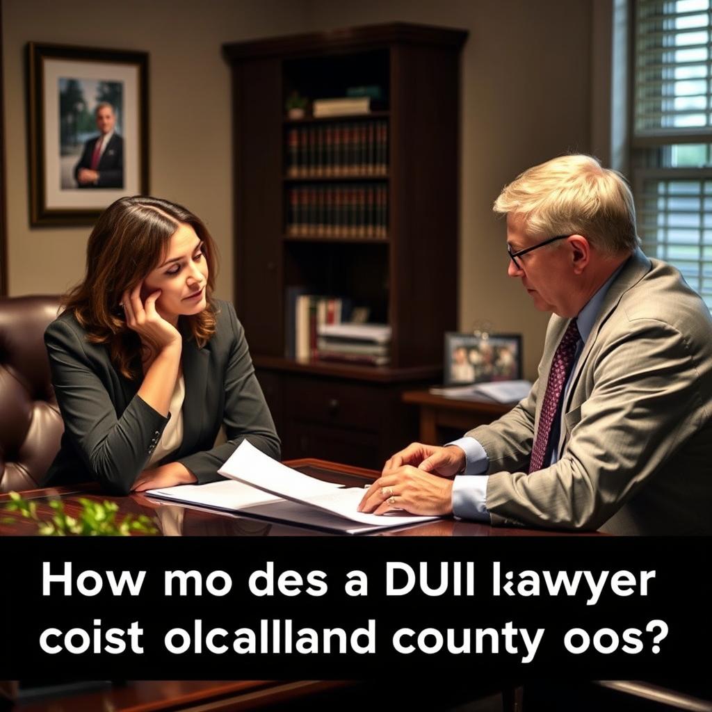 How much does a DUI lawyer cost in Goochland County